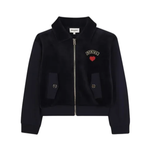 Sonia Rykiel Enfant Heart Logo Cardigan