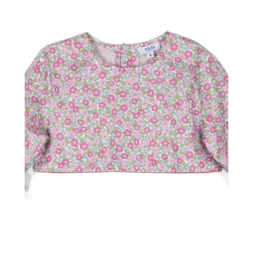 Siola Flora-Printed Short-Sleeved Dress
