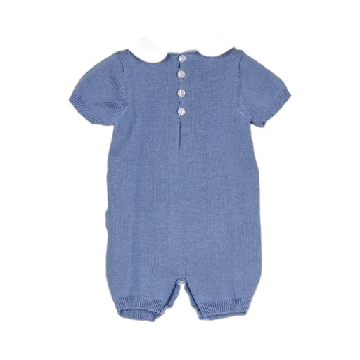 Siola Button Detailed Long-Sleeved Romper