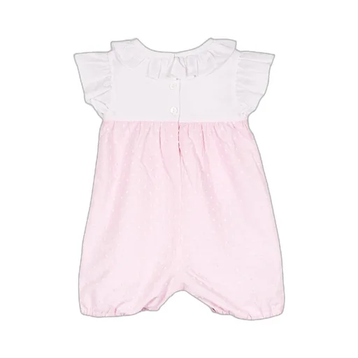 Siola Short-Sleeved Crewneck Romper
