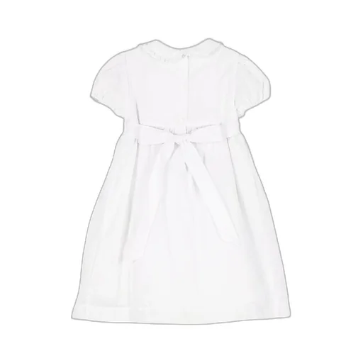 Siola Puff-Sleeved Embroidered Dress