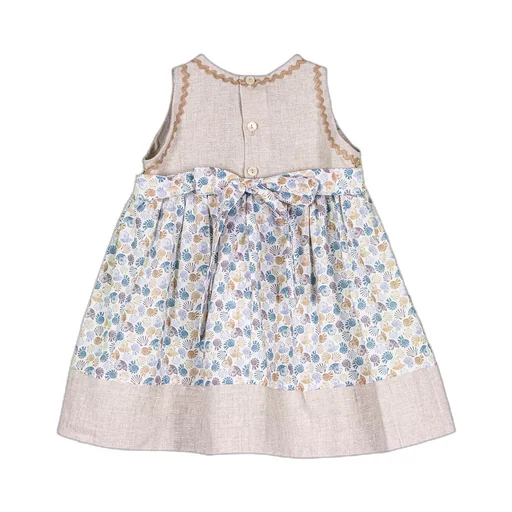Siola Shell-Printed Sleeveless Dress