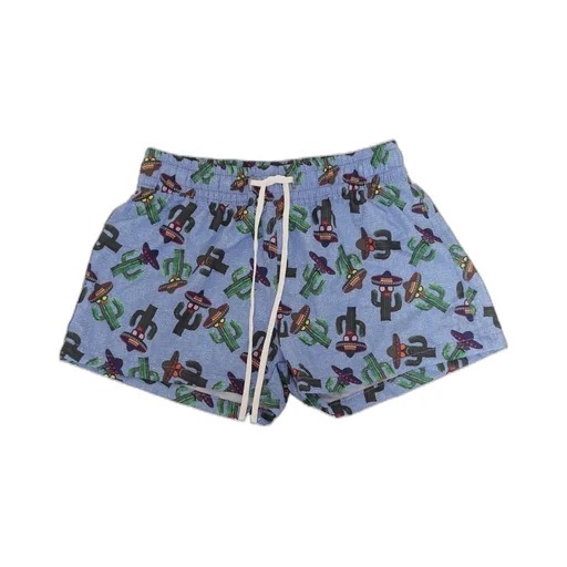 Siola Graphic-Printed Drawstring Swim Shorts