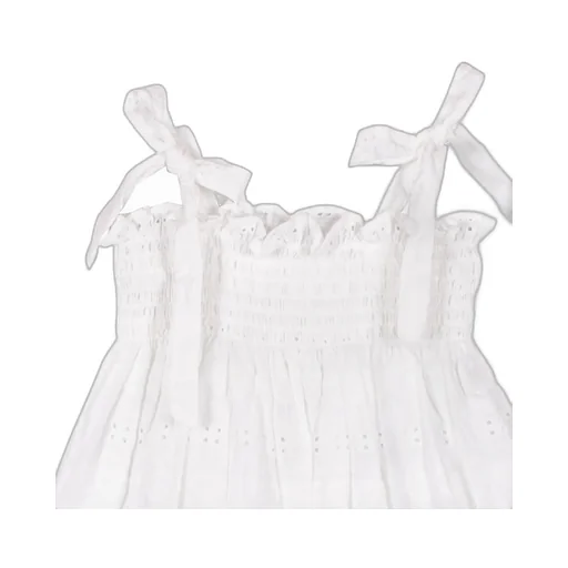Siola Bow-Detailed Sleeveless Dress
