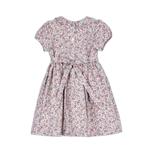 Siola Floral-Printed Puff-Sleeved Dress
