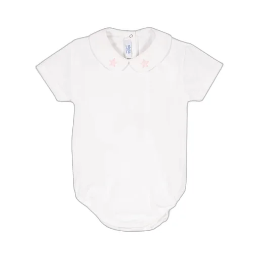 Siola Short-Sleeved Buttoned Bodysuit
