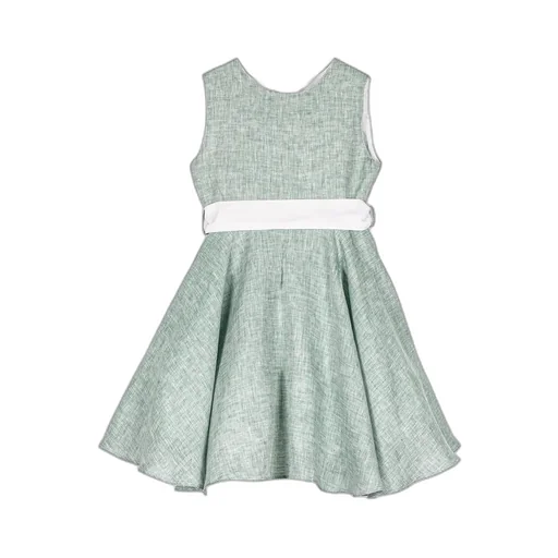 Siola Sleeveless Crewneck Dress