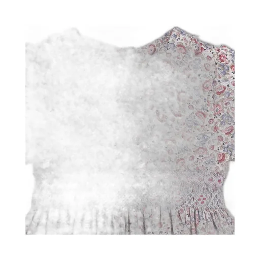 Siola Floral-Printed Puff-Sleeved Dress