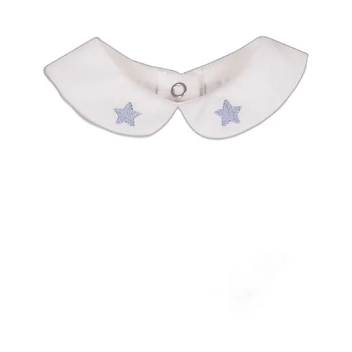 Siola Star Embroidered Puff-Sleeved Romper
