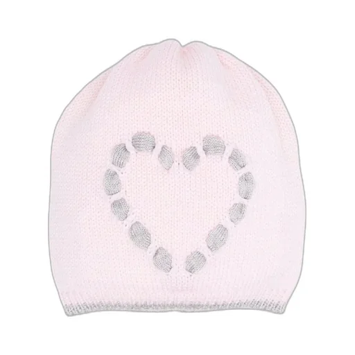 Siola Heart-Detailed Ribbed Edge Hat