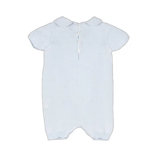 Siola Short-Sleeved Knitted Romper