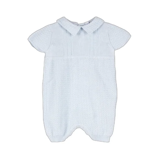 Siola Short-Sleeved Knitted Romper