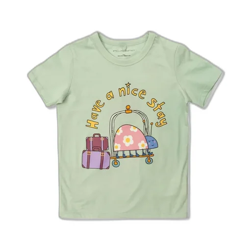 Stella Mccartney Kids Printed Crewneck T-Shirt