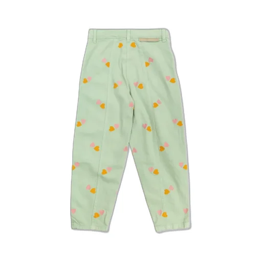 Stella Mccartney Kids Heart Embroidered Jeans