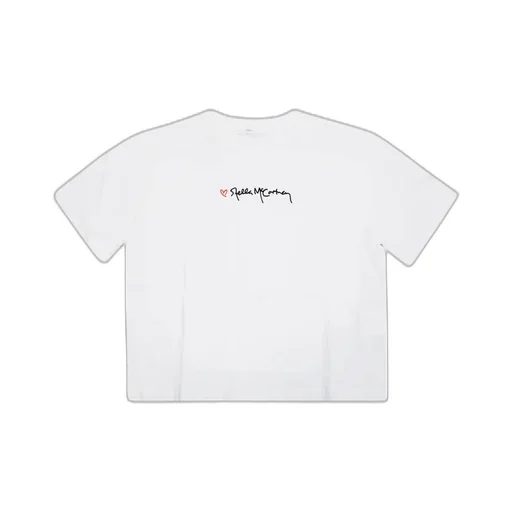 Stella Mccartney Kids Logo-Embroidered Crewneck T-Shirt