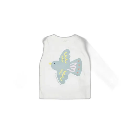 Stella Mccartney Kids Bird-Print Crewneck T-Shirt