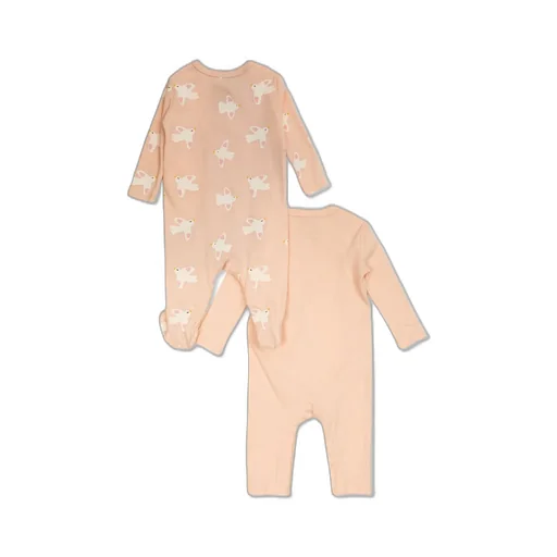 Stella Mccartney Kids Graphic Printed Two Pack Sleepsuits
