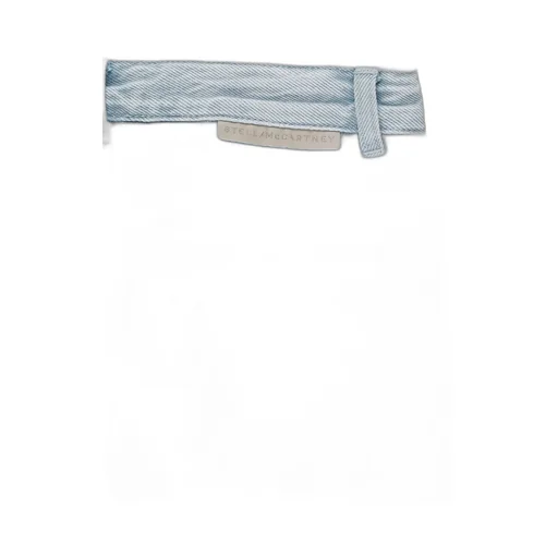 Stella Mccartney Kids Logo Patch Zip Detailed Jeans