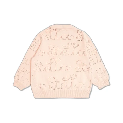 Stella Mccartney Kids Openwork Knitted Jumper