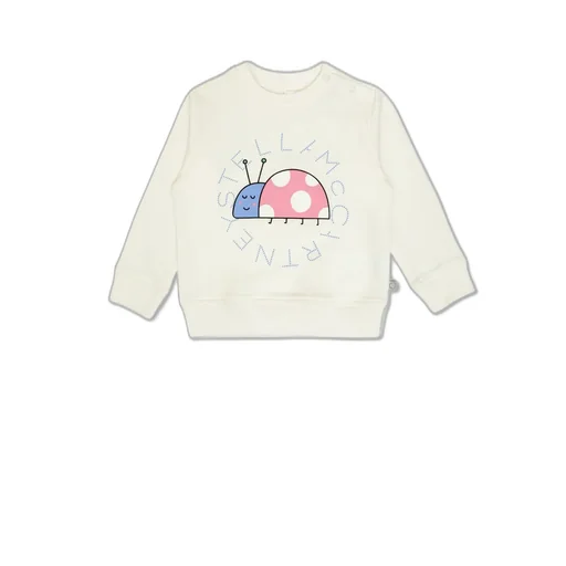 Stella Mccartney Kids Ladybird Printed Crewneck Sweatshirt