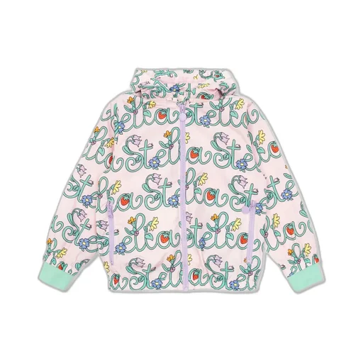 Stella Mccartney Kids Floral Motif Zipped Jacket