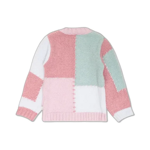 Stella Mccartney Kids Color-Block Crewneck Jumper