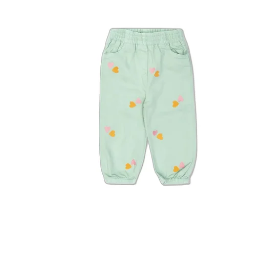 Stella Mccartney Kids Heart Embroidered Pants