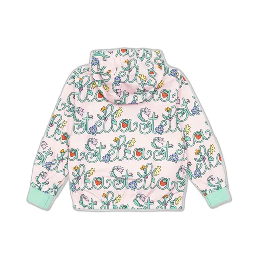 Stella Mccartney Kids Floral Motif Zipped Jacket