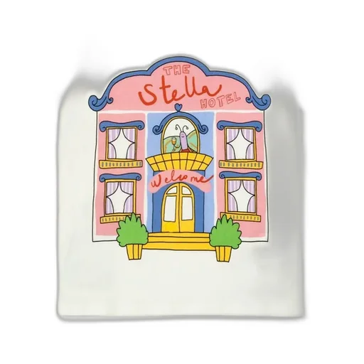 Stella Mccartney Kids Hotel Printed Round Neck T-Shirt