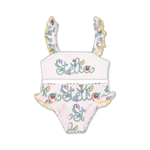 Stella Mccartney Kids Floral Printed Two Piece Swimsuit