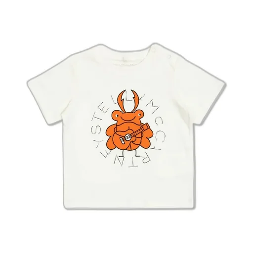 Stella Mccartney Kids Bug Printed Crewneck T-Shirt
