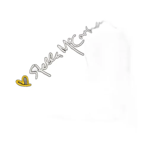 Stella Mccartney Kids Logo Embroidered Heart-Quilted Jacket