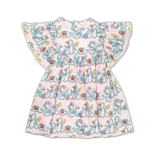 Stella Mccartney Kids Ruffled Floral Printed Dress