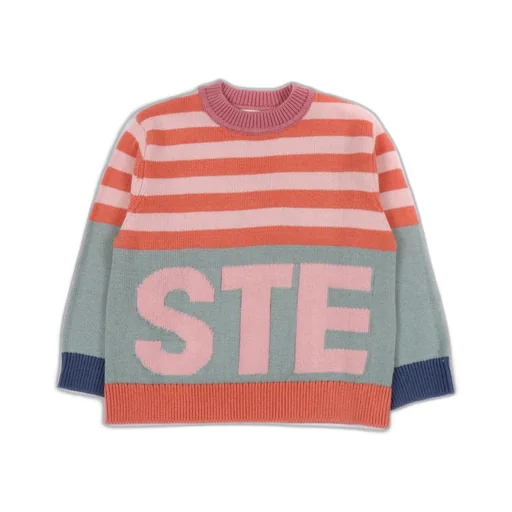 Stella Mccartney Kids Horizontal Striped Jumper