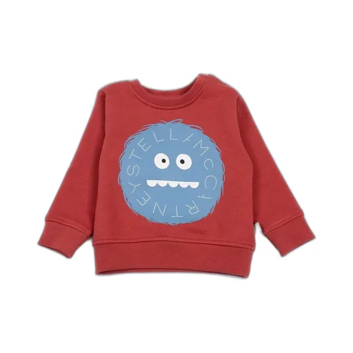 Stella Mccartney Kids Monster-Print Crewneck Sweatshirt