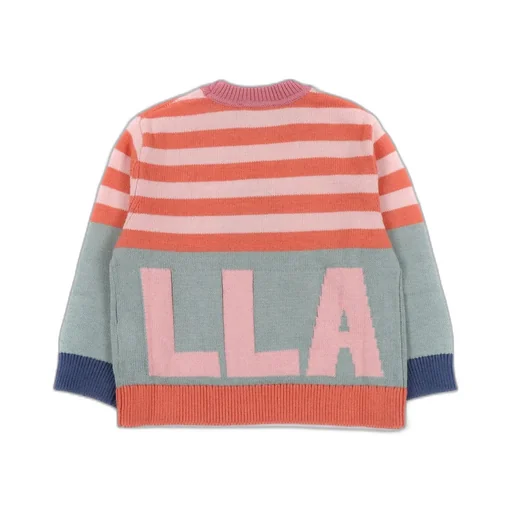 Stella Mccartney Kids Horizontal Striped Jumper
