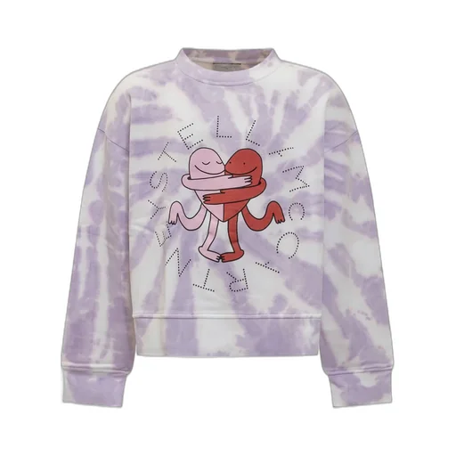 Stella Mccartney Kids Tie-Dyed Crewneck Sweatshirt