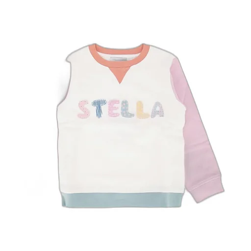 Stella Mccartney Kids Logo Printed Crewneck Sweatshirt