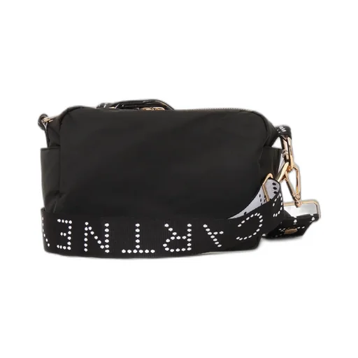 Stella Mccartney Kids Logo Strap Zipped Shoulder Bag