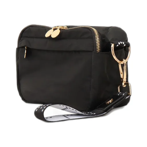 Stella Mccartney Kids Logo Strap Zipped Shoulder Bag