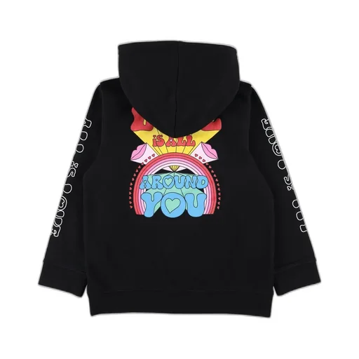 Stella Mccartney Kids Heart-Printed Long Sleeved Hoodie