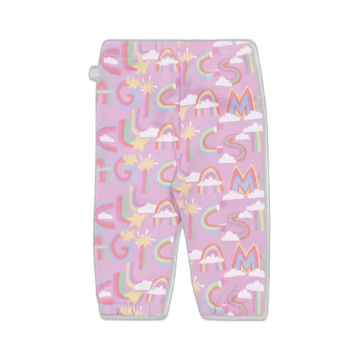 Stella Mccartney Kids Logo Printed Drawstring Track Pants