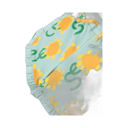 Stella Mccartney Kids Sunflower-Printed Drawstring Shorts