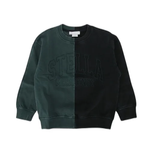 Stella Mccartney Kids Two-Toned Crewneck Sweatshirts