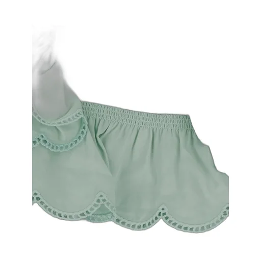 Stella Mccartney Kids Scallop Trim Layered Dress