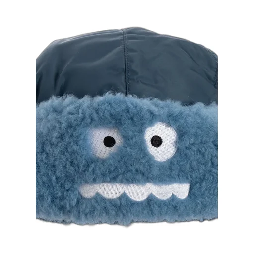 Stella Mccartney Kids Face-Embroidered Earflaps Hat