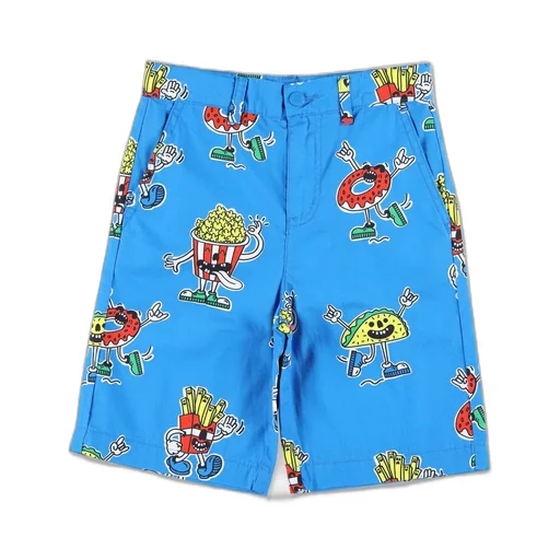 Stella Mccartney Kids All-Over Printed Chino Shorts