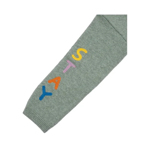 Stella Mccartney Kids Logo Lettering Crewneck Jumper