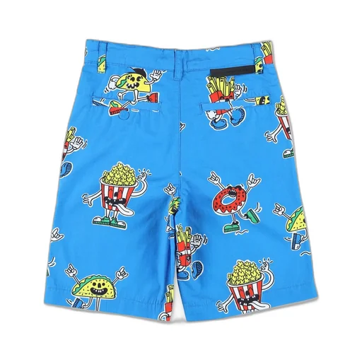 Stella Mccartney Kids All-Over Printed Chino Shorts