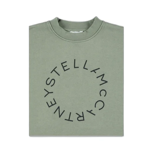 Stella Mccartney Kids Logo Printed Crewneck Sweatshirt